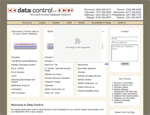 Tablet Screenshot of datacontrolllc.com